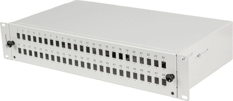 48 számozott pozíció optikai adapterek számára