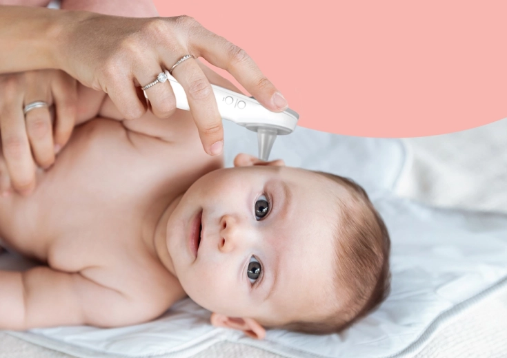 Egyszerű fülmérés mágneses fedéllel