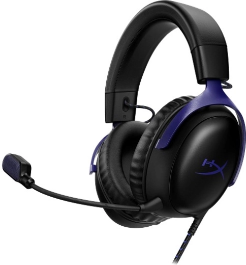 HyperX Cloud III gamer headset fekete/kék