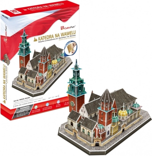 CubicFun 3D puzzle – Waweli székesegyház (101 darab)