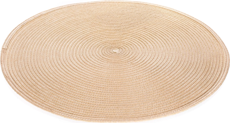 Tondo kör alakú teríték 38 cm krémszínű