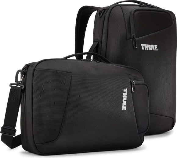 Thule Accent konvertibilis laptoptáska és hátizsák 17 l fekete