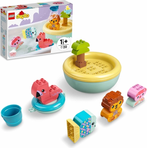 LEGO DUPLO Első fürdőzésem: úszó sziget állatokkal