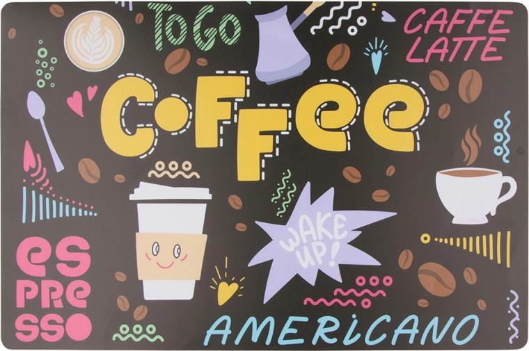 Morning Coffee asztali alátét 28 × 43 cm