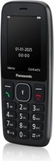Panasonic KX‑TF400 4G mobiltelefon időseknek, fekete