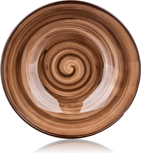 Elegáns barna dizájn a mindennapi terítékhez