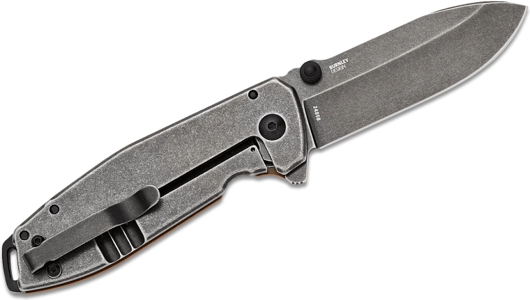 D2 acél Black Stonewash felülettel