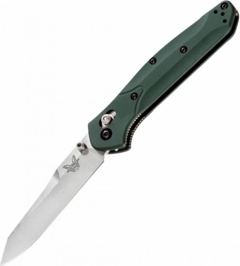 Benchmade 940 Osborne fordított tanto zsebkés 8,6 cm, zöld alumínium