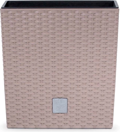 Rato Low virágtartó betéttel 32 cm – mokka