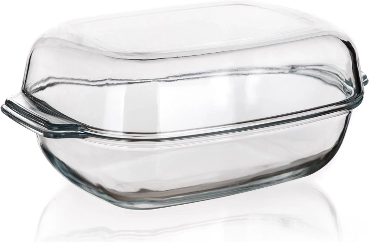 Két részből álló, 5,7 l-es űrtartalom családi adagokhoz