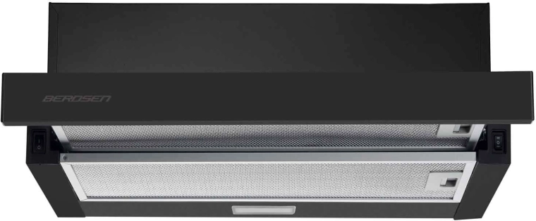 Több pára felfogása a kihúzható panelnek köszönhetően