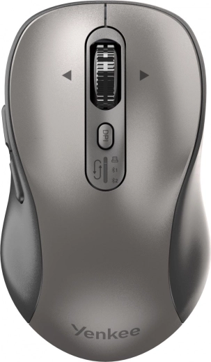 Vezeték nélküli egér Dual Bluetooth + USB 2,4 GHz GYRO