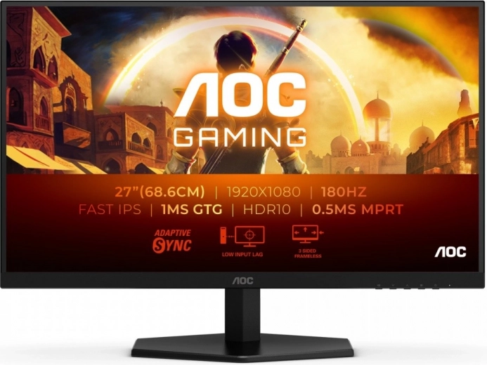 Monitor AOC 27G42E 27 hüvelykes 180Hz Gyors IPS HDMI DP