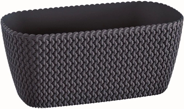 Splofy Case virágláda 29,7 cm, antracit