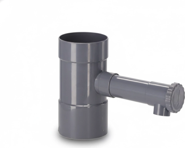 Esővízgyűjtő, szürke, 80 mm