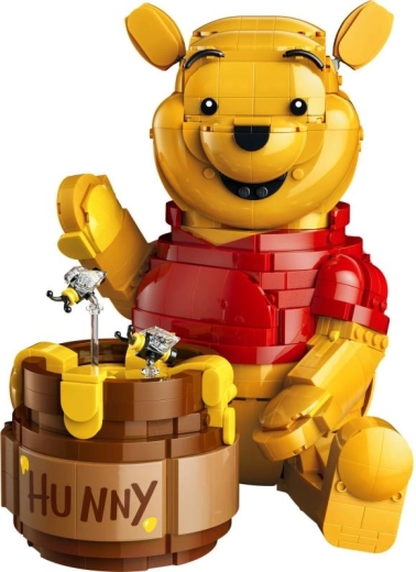 Ikonikus Micimackó-figura mozgatható ízületekkel