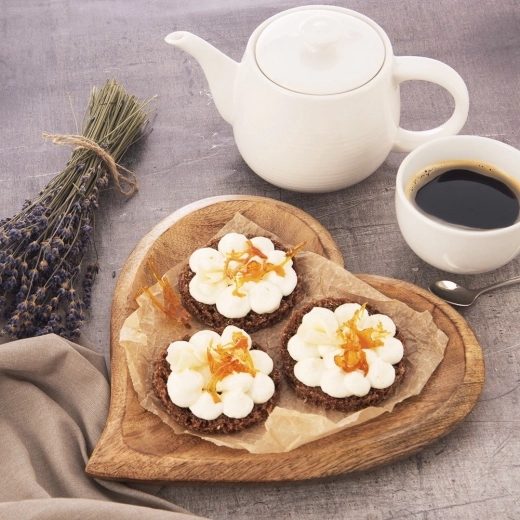 Ideális falatokhoz, desszertekhez és partiszervírozáshoz