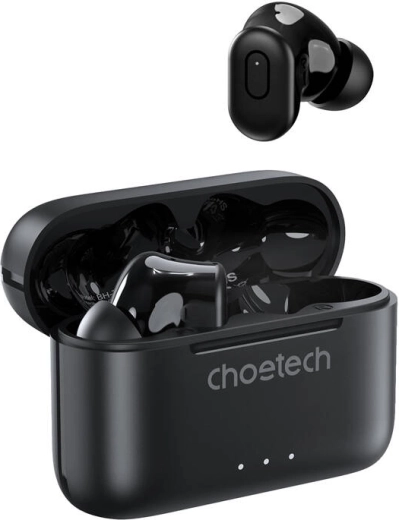 Vezeték nélküli fülhallgató Choetech BH-T15 ANC + ENC (fekete)