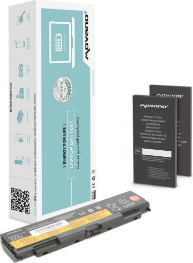 Movano akkumulátor Lenovo ThinkPad W540, L540 és T440P notebookokhoz, 4400 mAh (48 Wh)