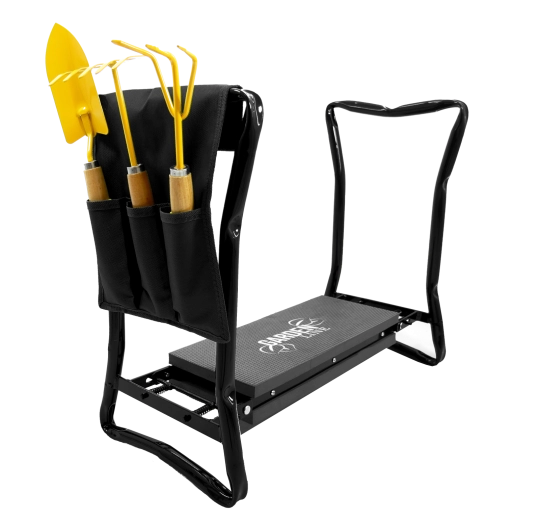 Összecsukható váz és szerszámtartó zsebek