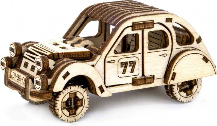 Fa 3D puzzle – rallyautó összeszereléshez