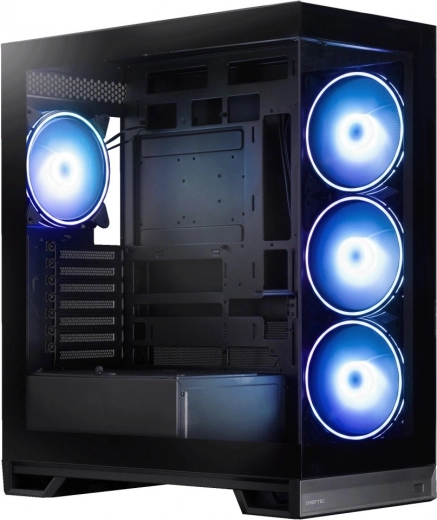 4× 140 mm-es A-RGB ventilátor a hatékony hűtéshez