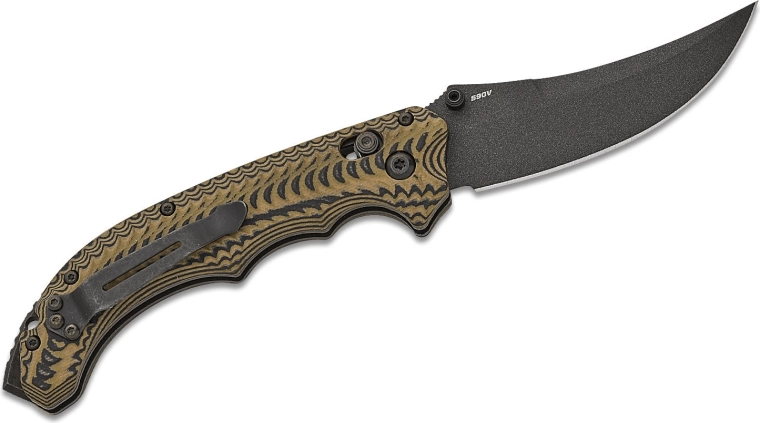 Tartós CPM-S90V penge Cerakote felülettel