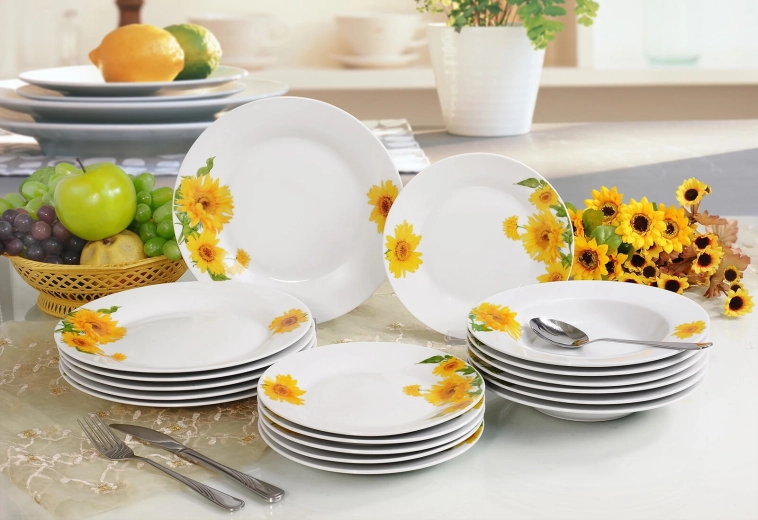 Tartós porcelán fényes mázzal