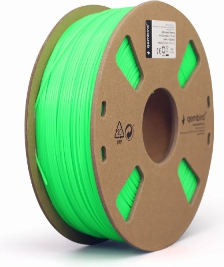 Filament pro 3D nyomtatóhoz ABS 1,75 mm zöld 1kg