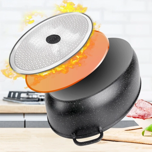 Alkalmas indukcióra és sütőbe, könnyű tisztítás