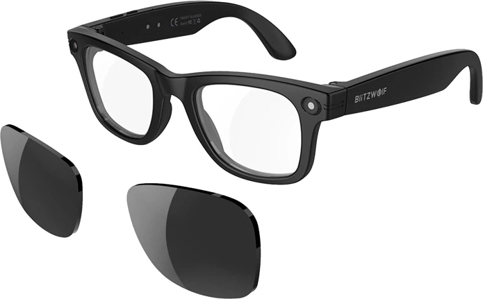 BlitzWolf BW-AG1 Pro AI okosszemüveg cserélhető lencsékkel