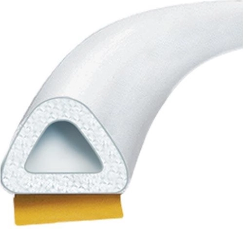 Ablak- és ajtótömítés D 9 × 8 mm, fehér, 100 m