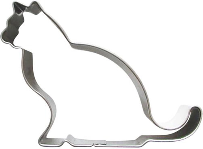 Süteménykiszúró – macska, rozsdamentes acél 5–6 cm