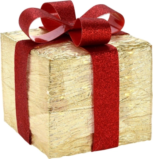 Csillogó arany és piros