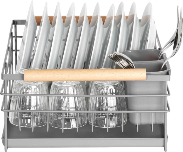 Stílusos fém-fa kombináció