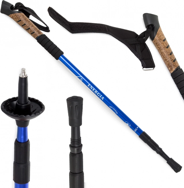 Trekkingbot parafa markolattal és anti-shock rendszerrel – Túrabotok
