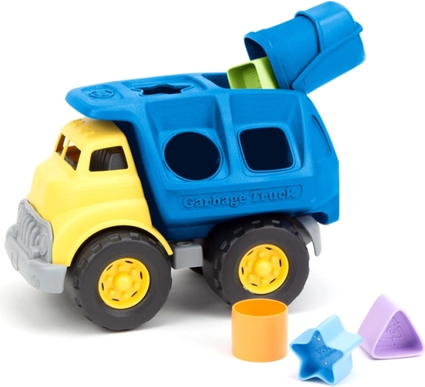 Green Toys formaválogató teherautó