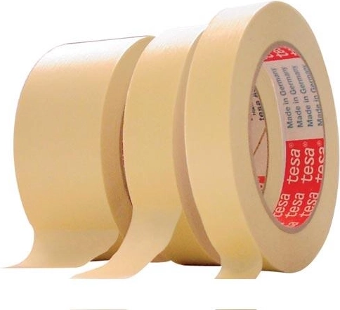 Krepp maszkolószalag 30 mm × 50 m sárga Tesa