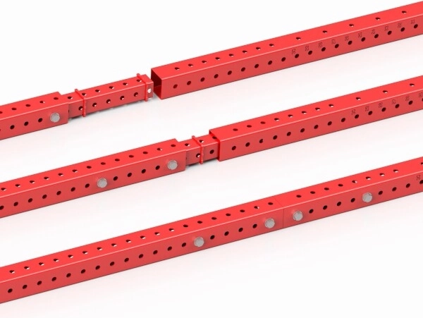 Tartós acélkonstrukció porfestett felülettel