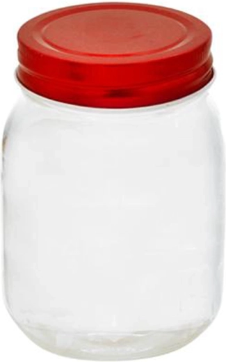 TORO 380 ml befőttesüveg fedéllel