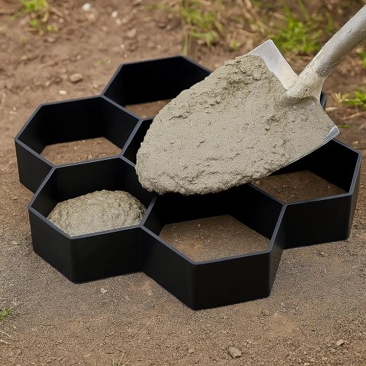 Valósághű megjelenés, mint az igazi kőburkolat