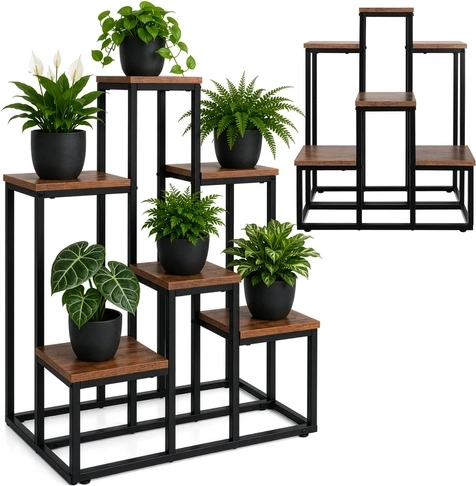 Gardlov loft virágállvány 67 cm, 6 polccal