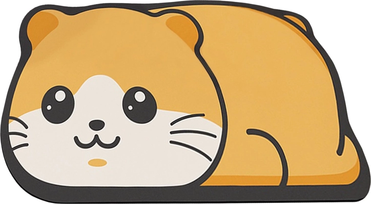 Bath-hamster diatomit fürdőszobaszőnyeg 60 × 40 cm