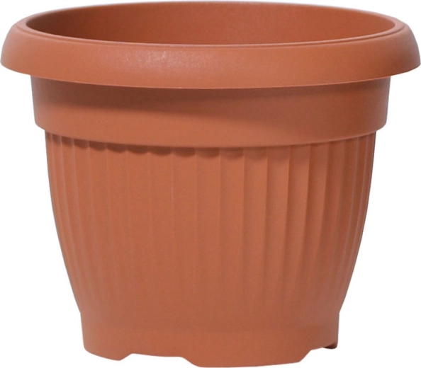 Terra kerek virágcserép, terrakotta, 55 cm