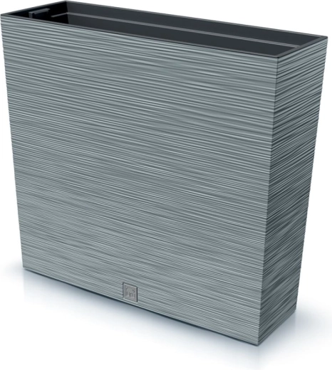 Furu Case T 77 cm virágláda – beton színű belső betéttel