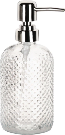 Minőségi, átlátszó üveg díszített textúrával