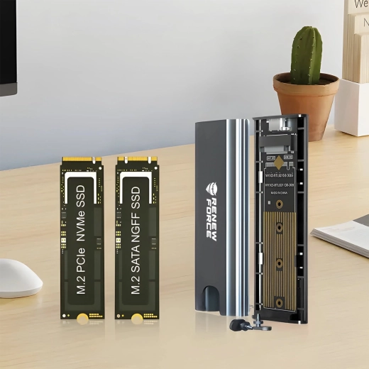 M.2 SATA III és NVMe támogatása