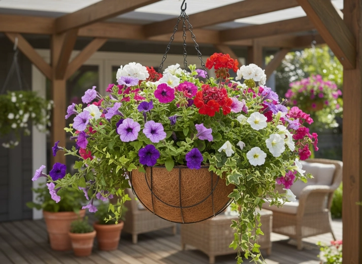 Dekoratív megjelenés erkélyre és teraszra