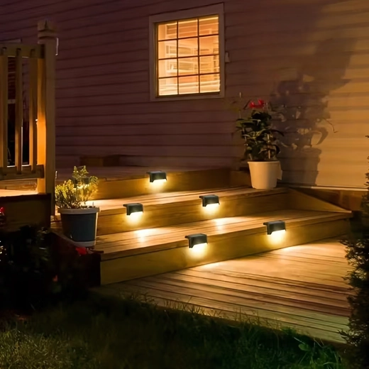 Meleg és biztonságos lépcsőmegvilágítás