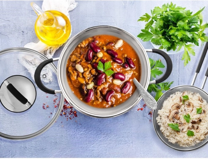 Ideális főzéshez és tálaláshoz